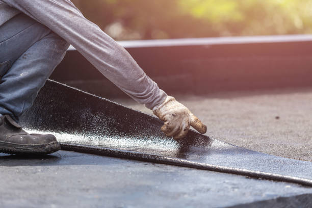Professional Waterproofing technician working in Washougal, WA